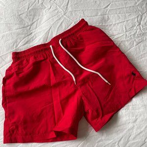 Ralph Lauren Red Mens Swim Short Size M